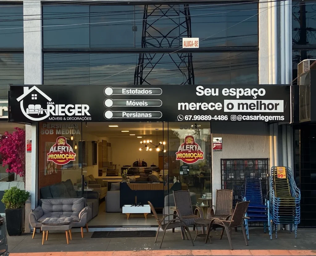 CASA RIEGER CG- Moveis e Persianas